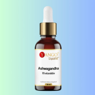 Ashwagandha 10% witanolidów, Yango, 30ml