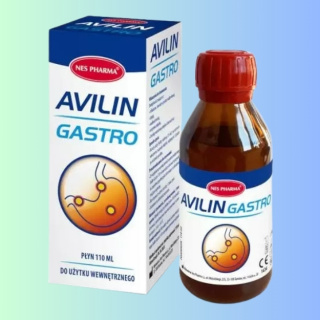 Avilin Gastro Nes Pharma - Wsparcie układu pokarmowego i trawienia, 110ml