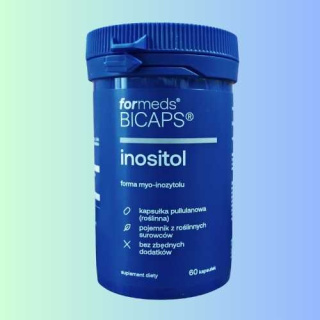 BICAPS Inositol ForMeds - Forma Myo-Inozytolu, 60 Kapsułek