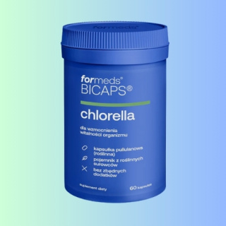 Bicaps Chlorella Formeds – Naturalny detox organizmu, 60 kapsułek