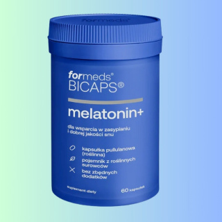 Bicaps Melatonin+ Formeds 60 kapsułek - dla lepszego snu