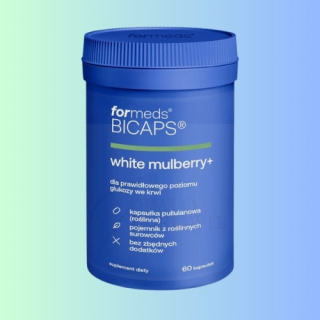 Bicaps White Mulberry+ - Wsparcie Metabolizmu i Cukru, Formeds, 60 kapsułek