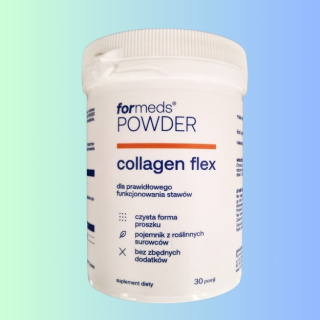 Collagen Flex w Proszku na Stawy, ForMeds, 153 g, 30 porcji