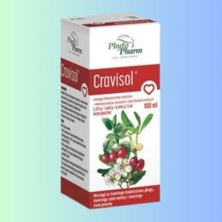 Cravisol - na zaburzenia pracy serca, Phyto Pharm, 100 ml