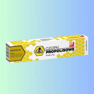 Czopki Propolisowe - PROPOLIS, CBD Effect, 12 sztuk x 2g