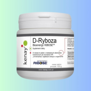 D-Ryboza Kenay – naturalne wsparcie energii komórkowej, proszek 150 mg