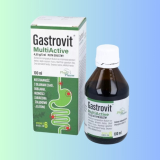 Gastrovit MultiActive Phyto Pharm - Wsparcie dla układu pokarmowego, 100 ml