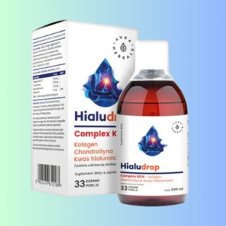 Hialudrop - Complex KCH, Aura Herbals, 500ml - Wsparcie dla zdrowych stawów i skóry