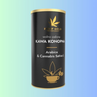 Kawa Konopna Hemp Gold - wolno palona, 170g – naturalna energia i aromat