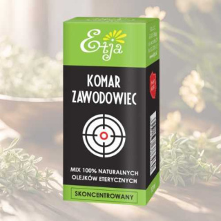 Komar Zawodowiec Etja – Naturalna Ochrona przed Komarami, 10 ml