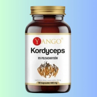 Kordyceps Yango - Naturalne wsparcie energii i odporności, 90 kapsułek