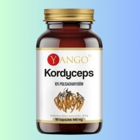 Kordyceps Yango – Naturalne wsparcie energii i odporności, 90 kapsułek