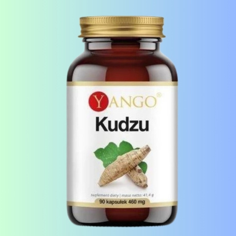 Kudzu Ekstrakt 10:1 Yango – Naturalne wsparcie dla układu sercowo-naczyniowego, 90 kapsułek