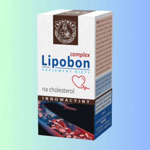 Lipobon Complex Bonimed 60 kapsułek – kompleksowe wsparcie w walce z cholesterolem