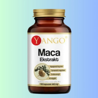 Maca Yango – Wsparcie energii, witalności i równowagi hormonalnej, 100 kapsułek