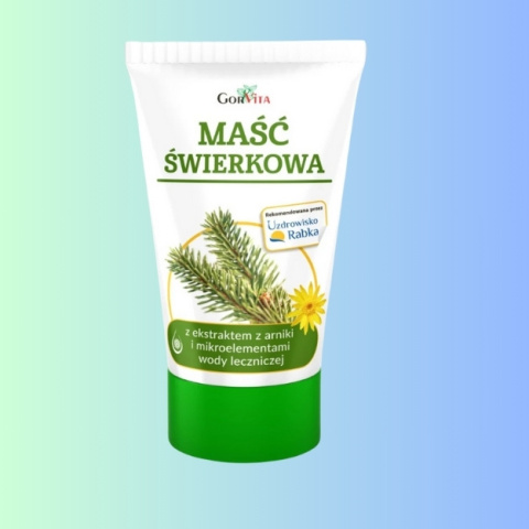 Maść Świerkowa Gorvita 135ml – naturalna regeneracja skóry