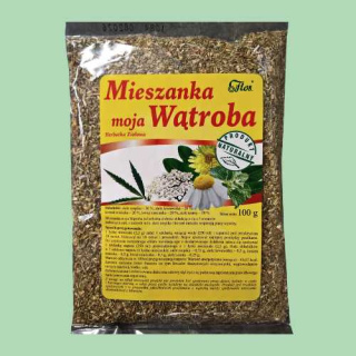 Mieszanka Moja Wątroba Flos – Wsparcie dla Zdrowej Wątroby, 100 g