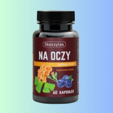 NA OCZY, Skoczylas, 60 kapsułek – Naturalna ochrona dla zdrowia oczu