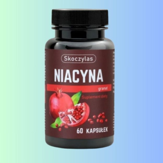 NIACYNA, Skoczylas – Wsparcie dla metabolizmu i układu nerwowego, 60 kapsułek