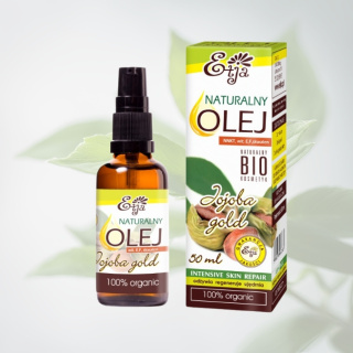 Naturalny Olej BIO Jojoba Gold Etja 50 ml – pielęgnacja skóry i włosów