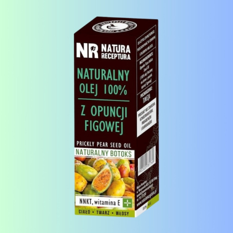 Naturalny Olej z Opuncji Figowej 100%, Natura Receptura, 10ml