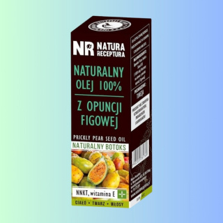 Naturalny Olej z Opuncji Figowej 100%, Natura Receptura, 50ml