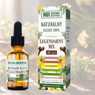 Naturalny Olejek 100% - Legendarny Mix, Natura Receptura – Aromaterapia, 10 ml