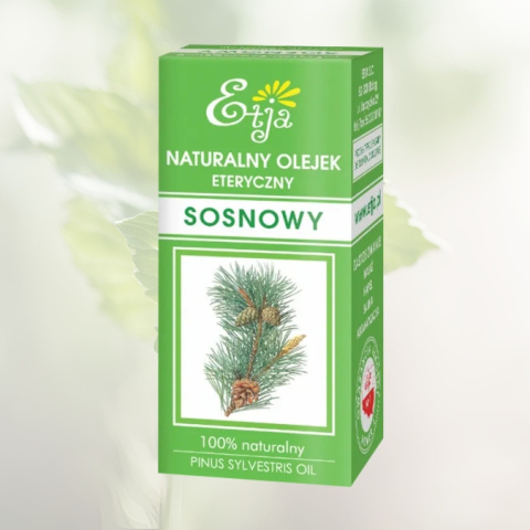 Naturalny Olejek Eteryczny Sosnowy Etja – Aromaterapia i Odświeżenie, 10 ml