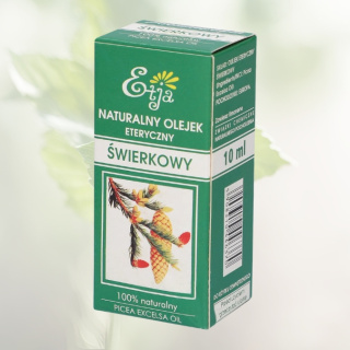 Naturalny Olejek Eteryczny Świerkowy Etja – Odświeżenie i Relaks, 10 ml