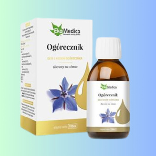 Ogórecznik - Olej tłoczony na zimno, Eka Medica, 100ml