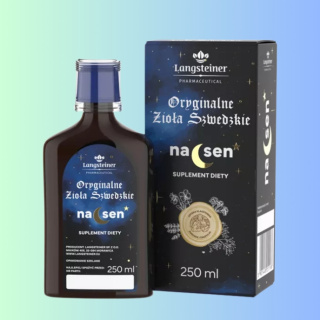 Oryginalne Zioła Szwedzkie - na sen, Langsteiner, 250ml