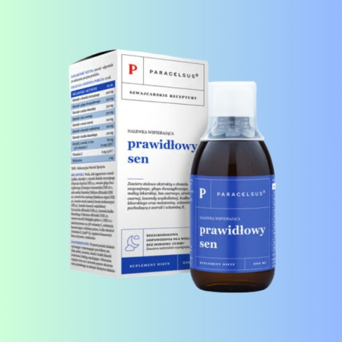 Prawidłowy Sen Paracelsus – wsparcie spokojnego snu, Aura Herbals, 200 ml