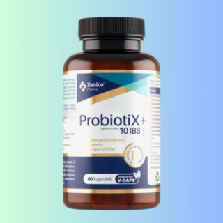 ProbiotiX+ 10 IBS Xenico Pharma 60 kapsułek - kompleks probiotyczny dla zdrowia jelit