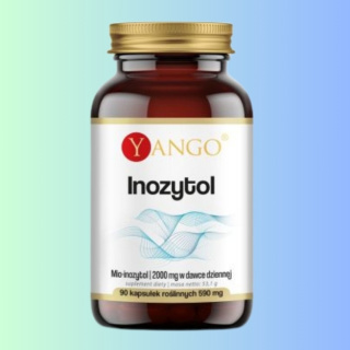 Inozytol Yango – Wsparcie zdrowia układu nerwowego, 590mg, 90 kapsułek