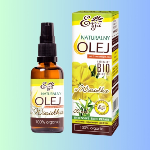 Naturalny Olej z Wiesiołka BIO, Etja, 50ml