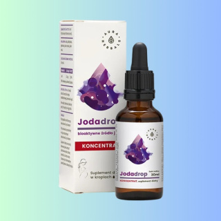 Jodadrop bioaktywne źródło jodu Aura Herbals 30ml - wsparcie dla zdrowej tarczycy