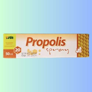 Propolis w Sprayu 20% Virde – Naturalna Ochrona i Wsparcie, 50 ml