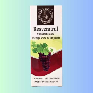 Resveratrol Przeciw Starzeniu Bonimed – Naturalne Wsparcie Antyoksydacyjne, 20 ml