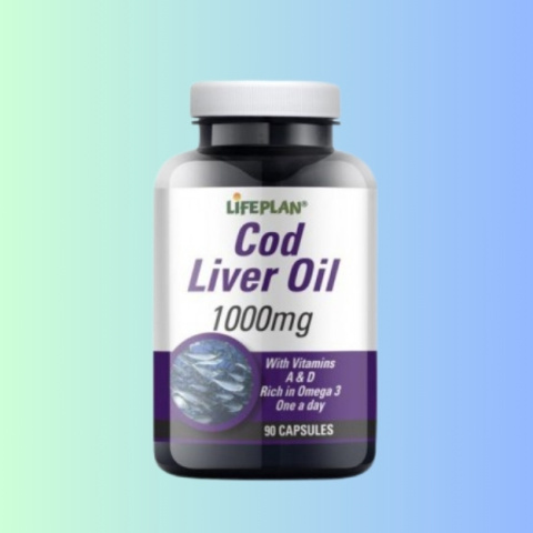 Tran Cod Liver Oil Lifeplan 550 mg – naturalne wsparcie zdrowia i odporności