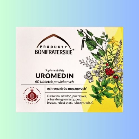 Uromedin - Ochrona Dróg Moczowych, Produkty Bonifraterskie, 60 tabletek powlekanych