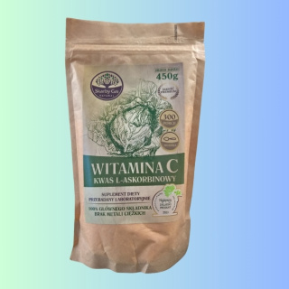 Witamina C z Kapusty firmy Skarby Gai, proszek 450 g