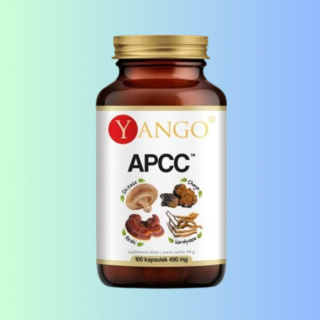 APCC - Kordyceps Chaga Shitake Reishi, Yango, 100 kapsułek