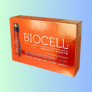 BIOCELL Beauty Shots -kolagen w płynie dla zdrowej skóry, 14 fiolek x 25ml