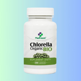 Chlorella Organic BIO - suplement diety Naturalna Alga, 300 tabletek