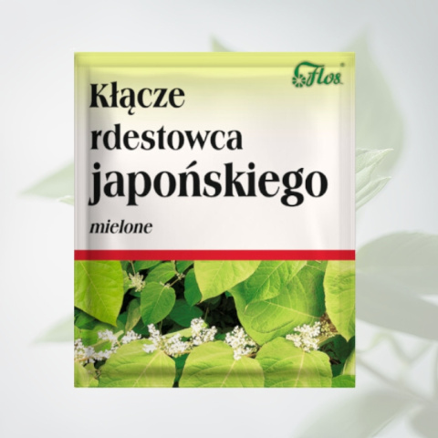 Kłącze rdestowca japońskiego - mielone, Flos, 100g