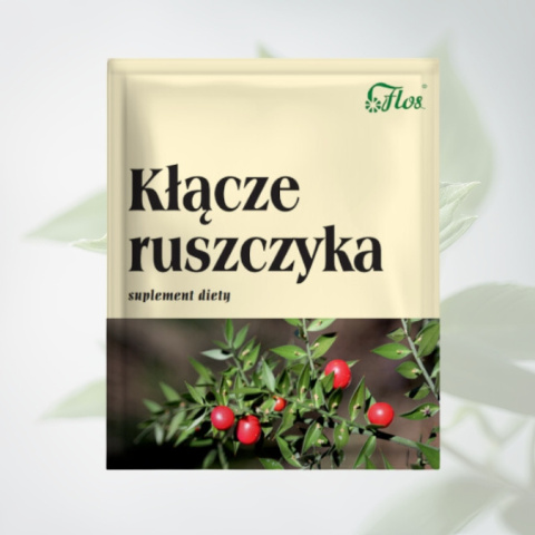 Kłącze ruszczyka - suplement diety, Flos, 100g