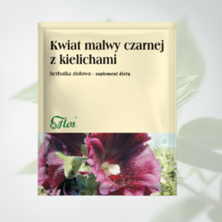 Kwiat malwy czarnej z kielichami - herbatka ziołowa, Flos, 50g