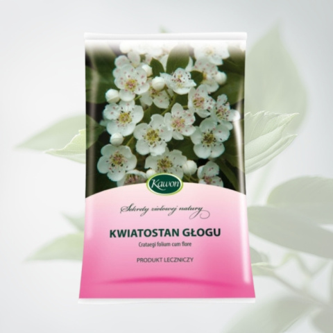 Kwiatostan Głogu - produkt leczniczy, Kawon, 50g