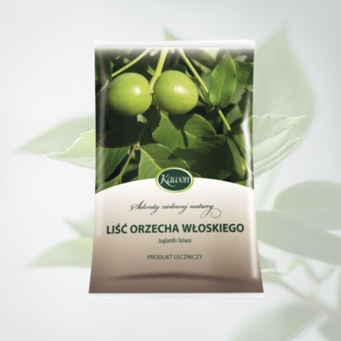 Liść Orzecha Włoskiego - produkt leczniczy, Kawon, 50g