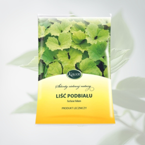 Liść Podbiału - produkt leczniczy, Kawon, 50g